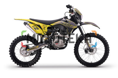 Мотоцикл кроссовый / эндуро BSE (БСЕ) Z2 L 19\16 Split Yellow